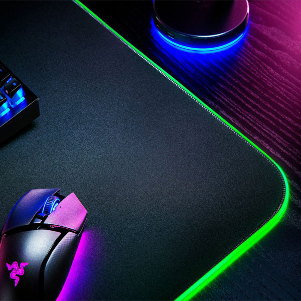 Razer Goliathus Chroma 3XL Black Soft RGB Gaming Mouse Pad (Extended Large)